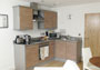 Kitchen in a KSpace Apartment in Leeds