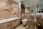 Bathroom in a KSpace Serviced Apartment in Sheffield