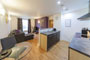 Living area in a KSpace Serviced Apartment in Sheffield WestOne