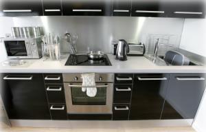 Kitchen in a KSpace Leeds apartment