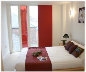 Second bedroom in a two bedroom KSpace apartment