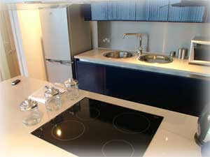 Kitchen in a KSpace Harrogate apartment