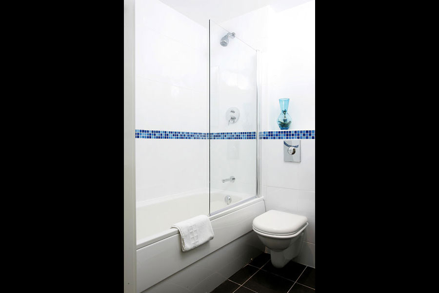 Bathroom in a KSpace Serviced Apartment in Leeds
