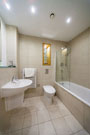 Bathroom in a KSpace Serviced Apartment in Sheffield WestOne